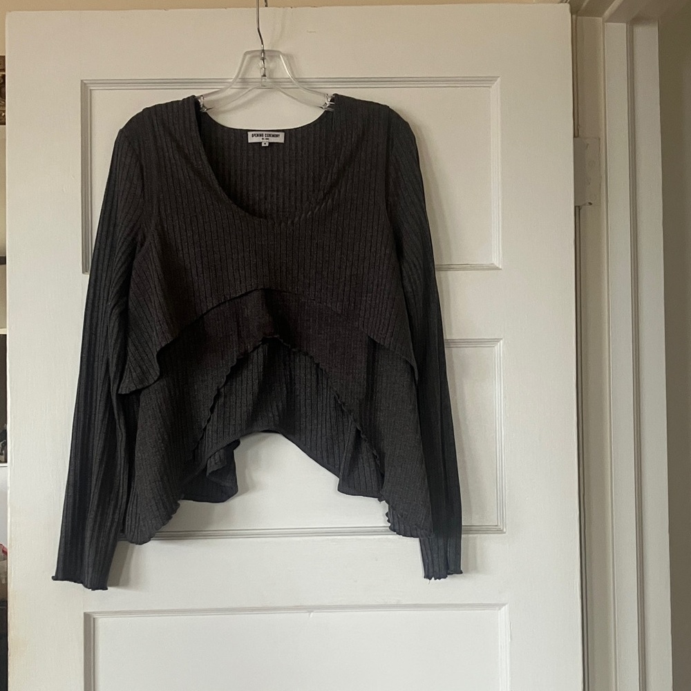 Opening Ceremony super unusual 2 piece layered sweater